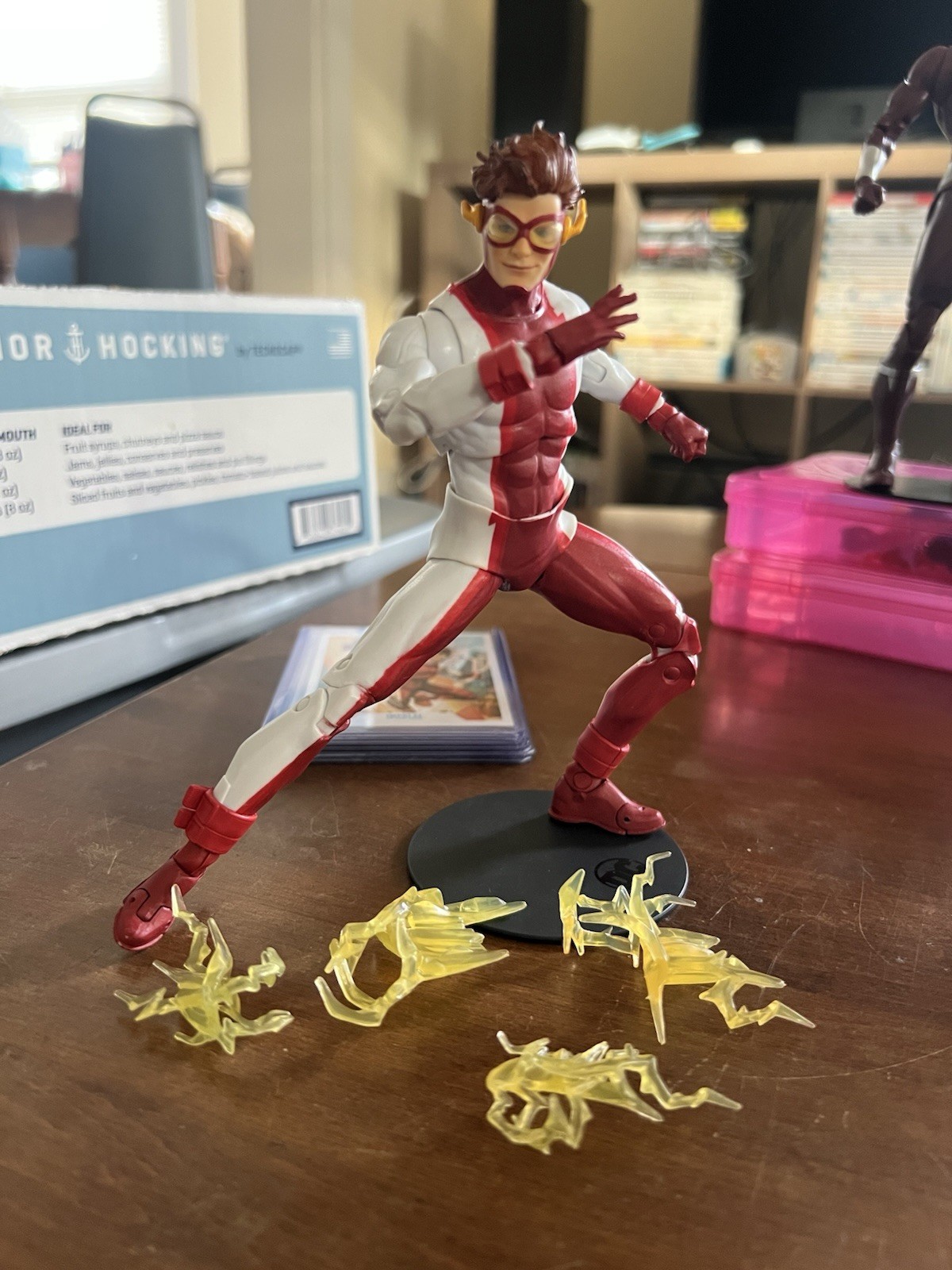 McFarlane Lot The Flash Kid Flash Wally West Dark Flash Walter West Max Mercury