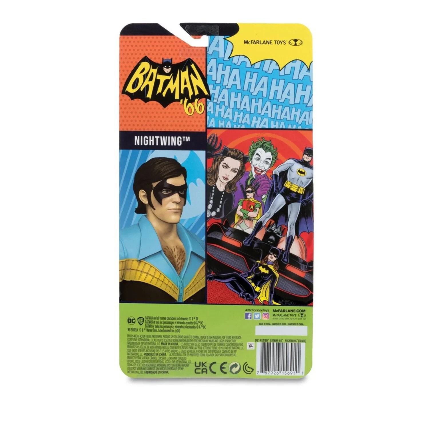 DC Retro Wave 10 Batman 1966 Nightwing Comic 6-Inch Figure