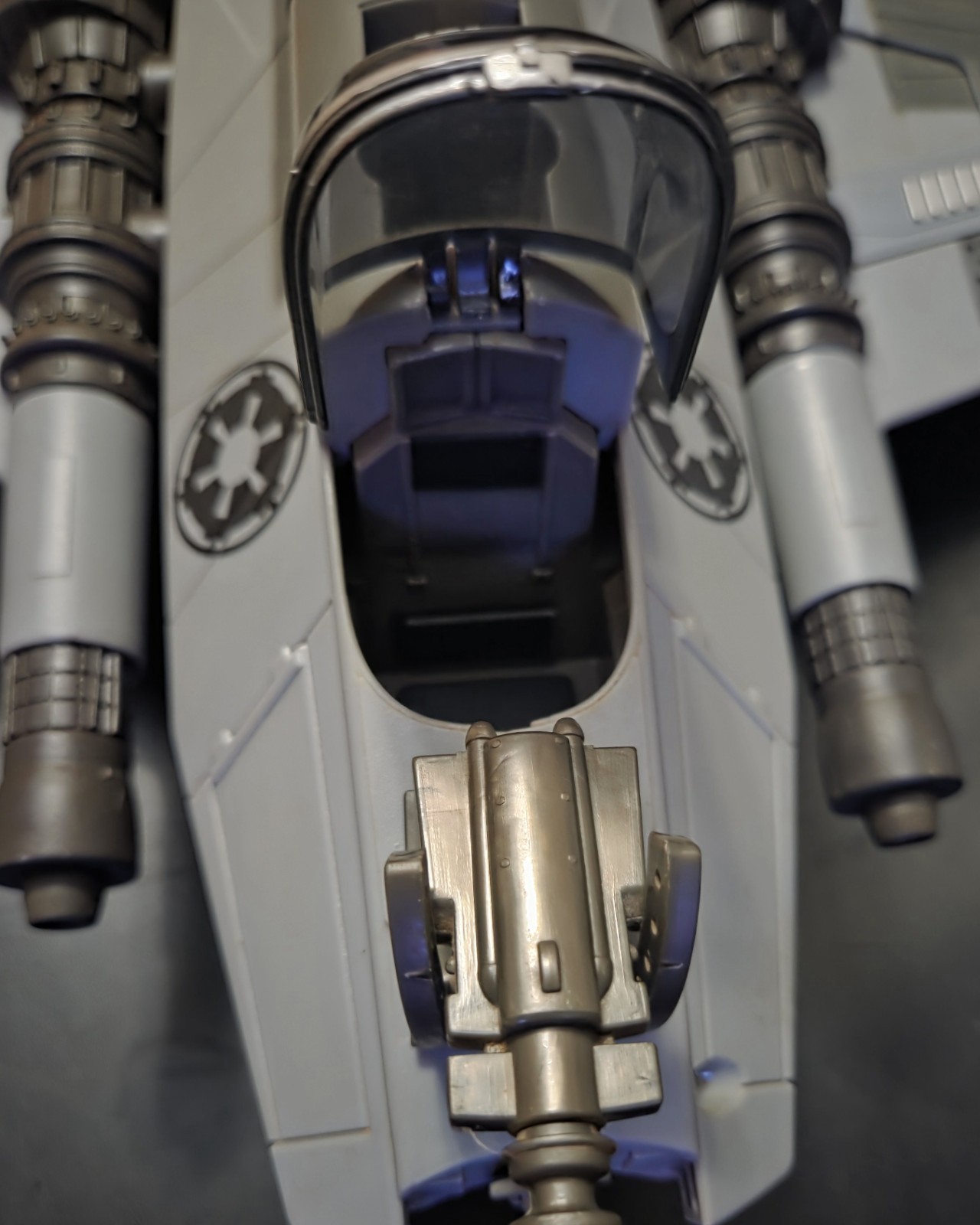🔥🔥2008 STAR WARS: THE CLONE WARS ARC-170 (SHADOW SQUADRON) FIGHTER – COMPLETE