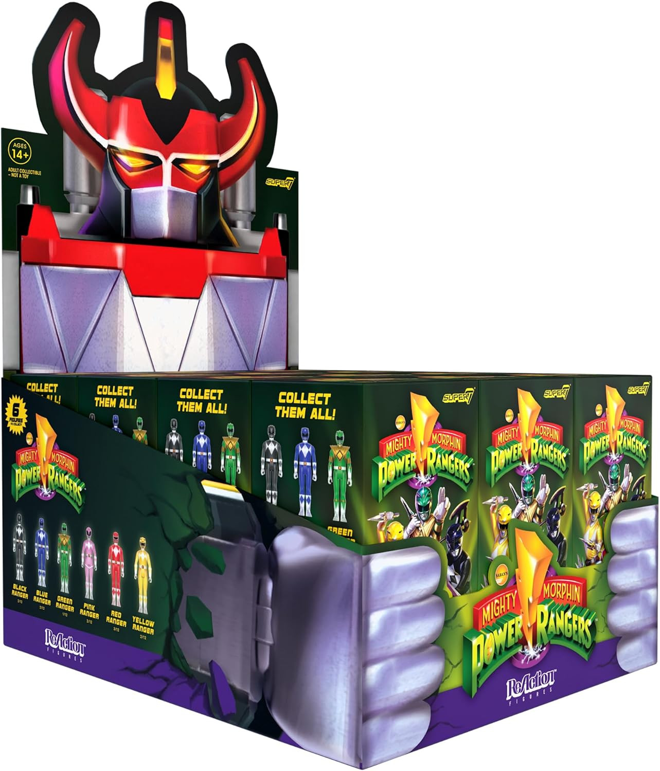 Mighty Morphin Power Rangers Blind Box Set – 12 Collectible Action Figures