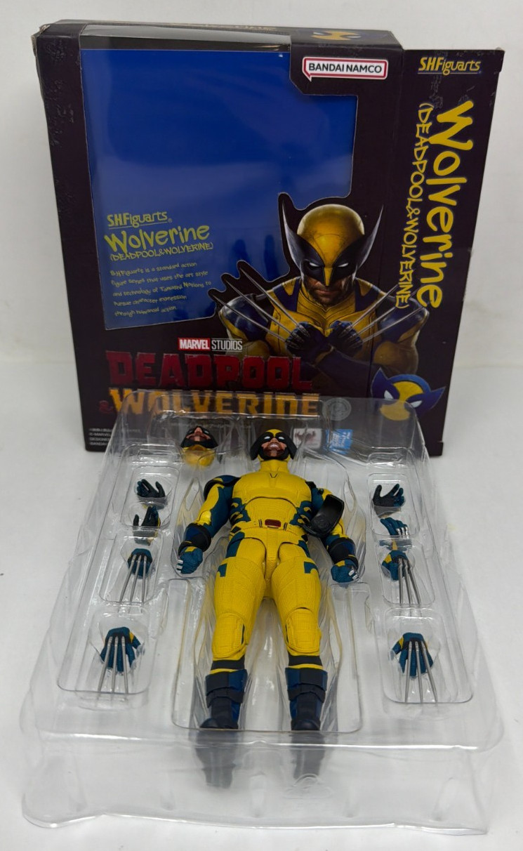 Deadpool and Wolverine Wolverine S.H.Figuarts Action Figure CIB! *READ*