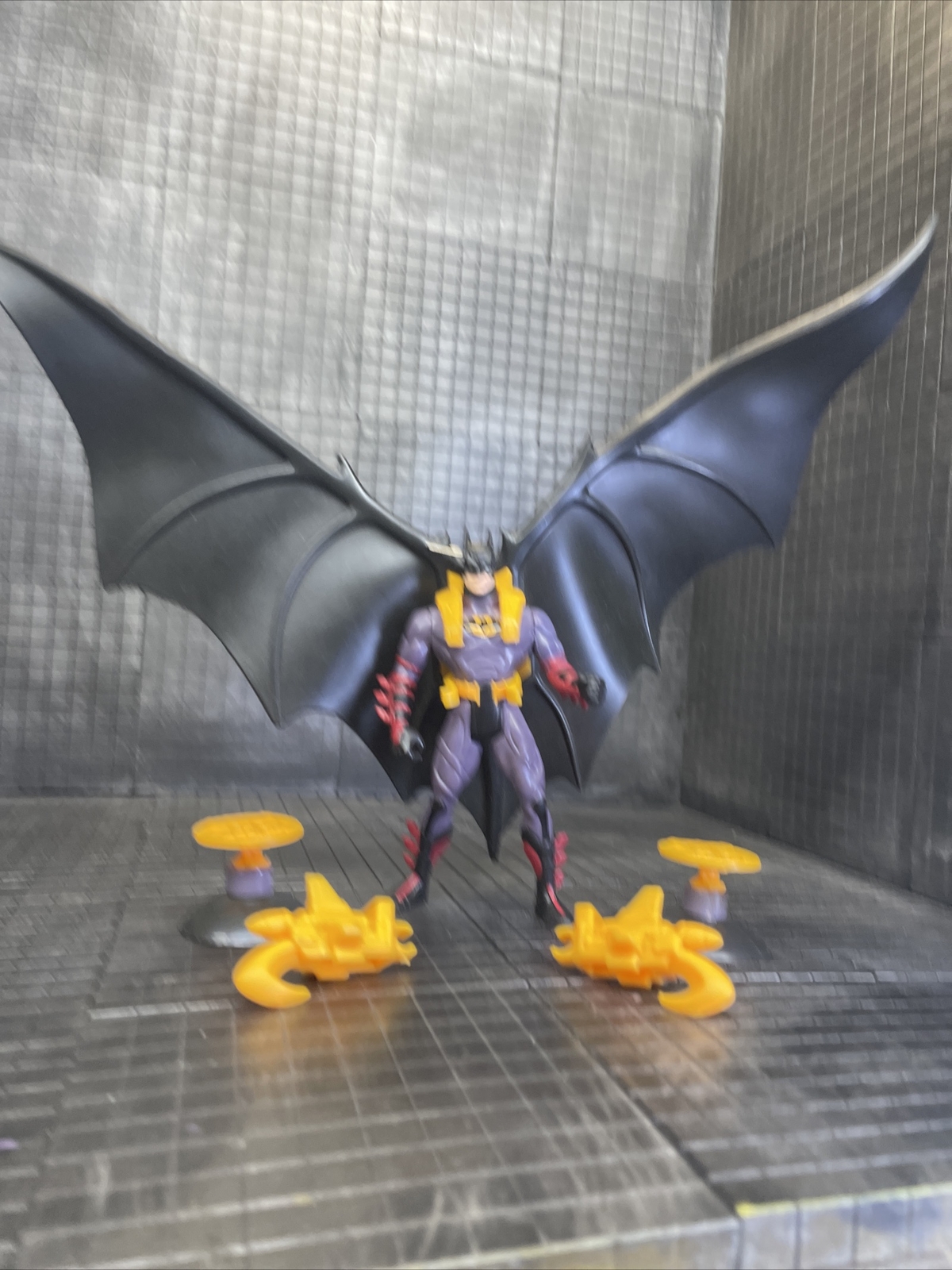 Batman Forever 1995 Kenner Deluxe Attack Wing Batman- Complete