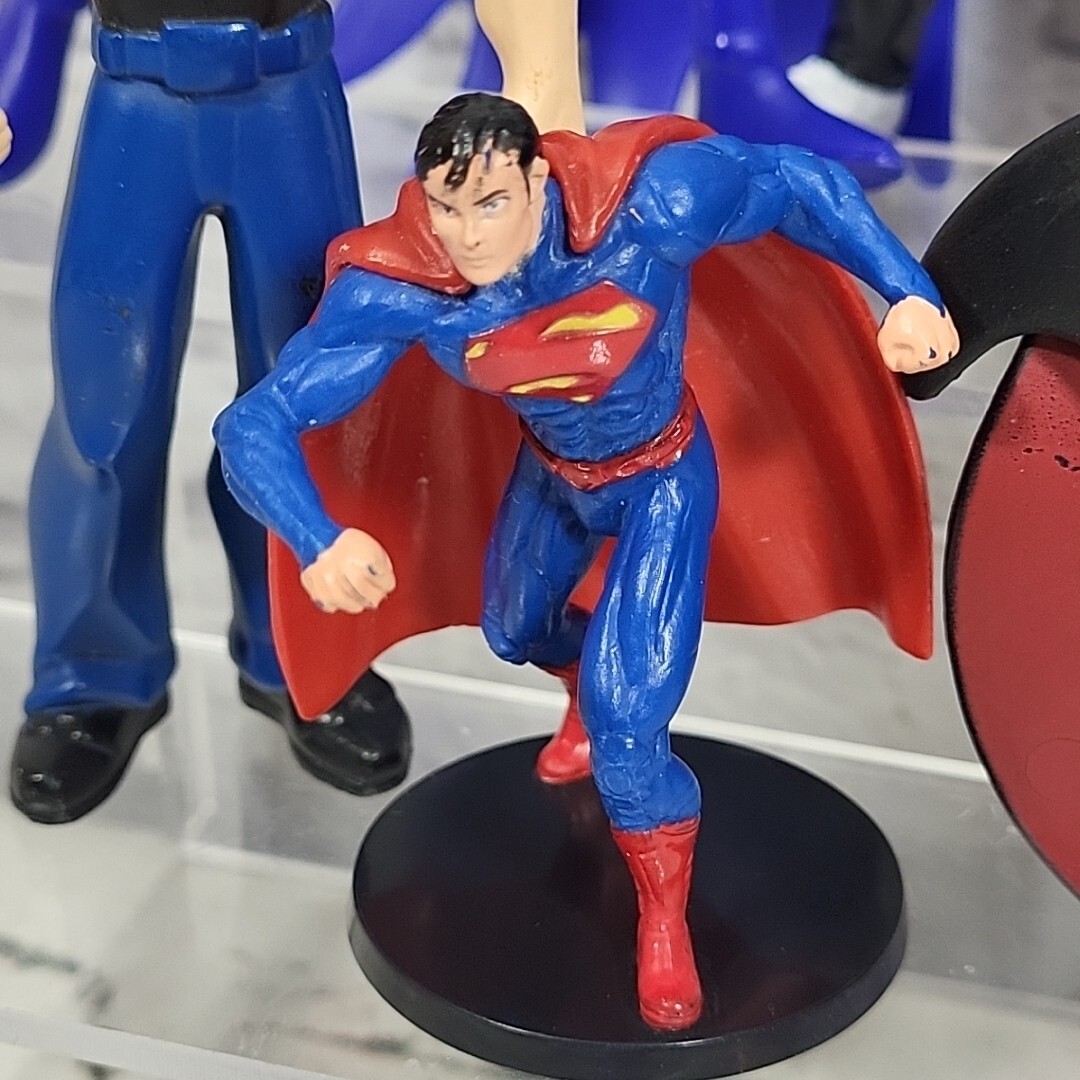 Superman Batman Action Figure Lot Comic Book Heroes McDonald&rsquo;s Toys