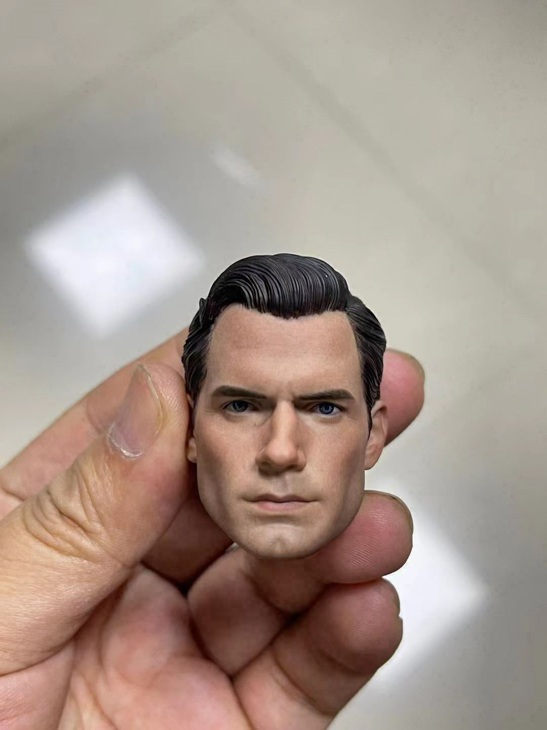US 1/6 Scale Henry Cavill Head Sculpt Model Fit 12 » Male Soldier Figure Body