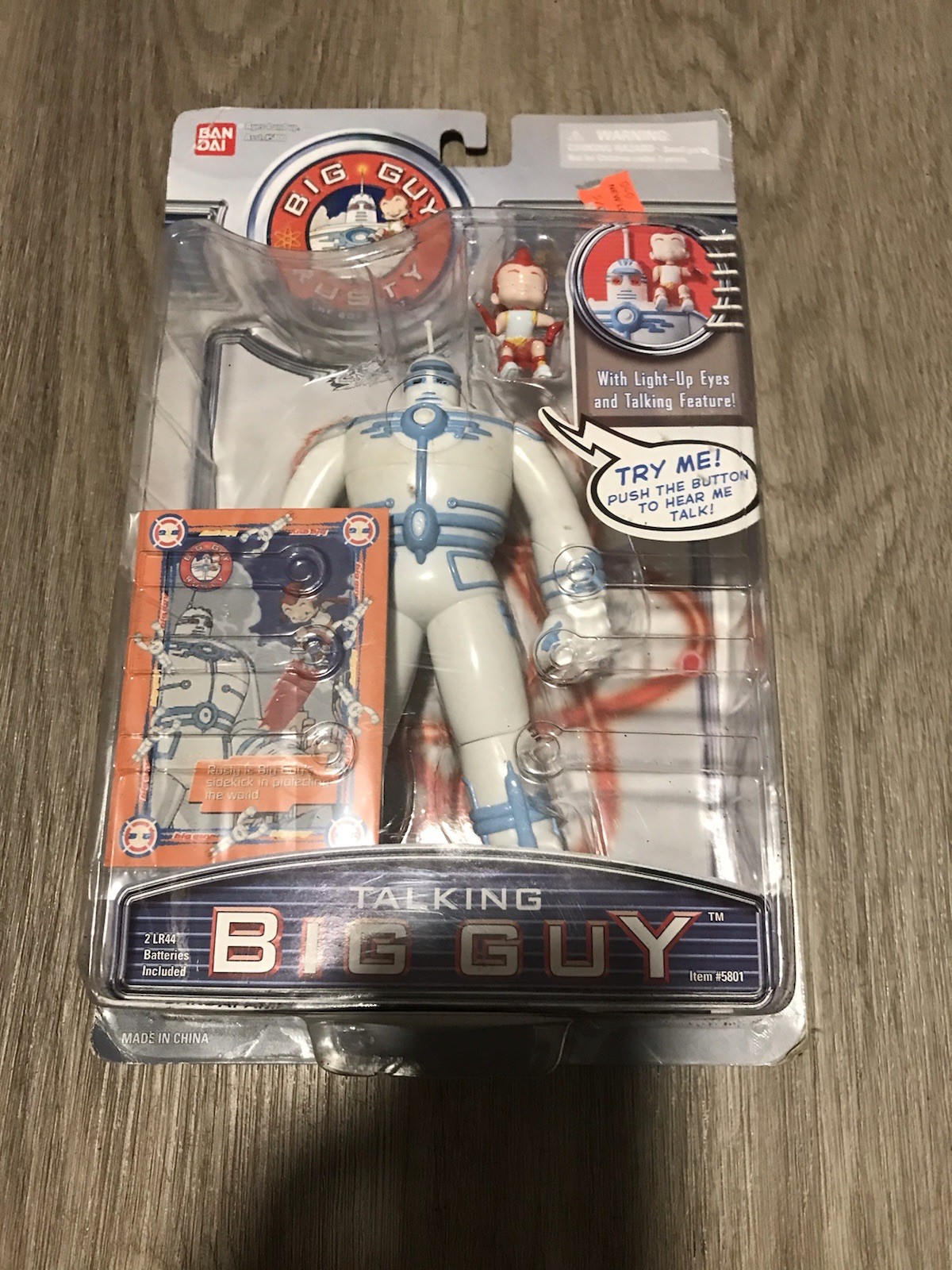 Ban Dai Big Guy Rusty Action Figure