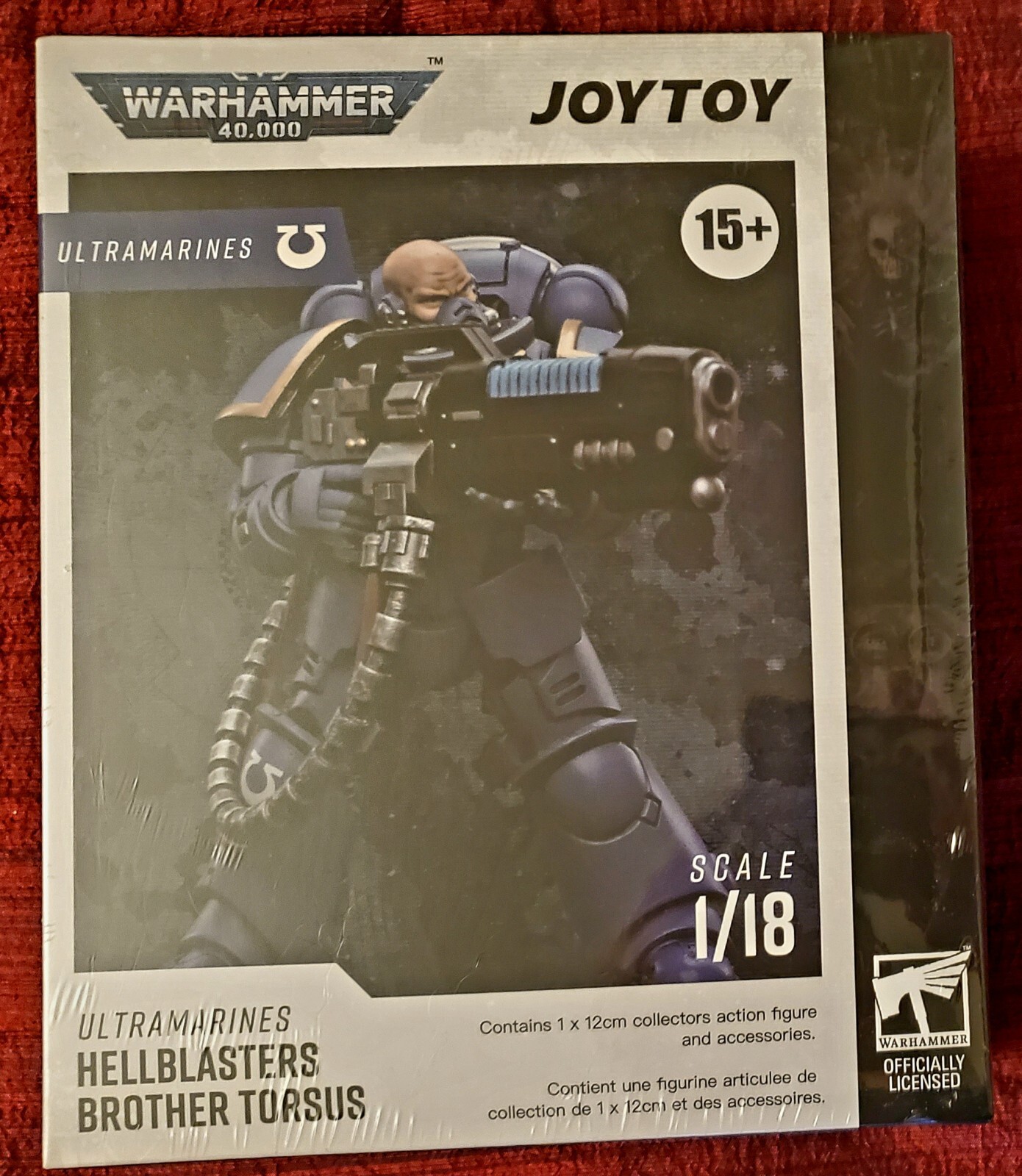 JoyToy Warhammer 40K 40,000 | Ultramarines Hellblaster Brother Torsus | New