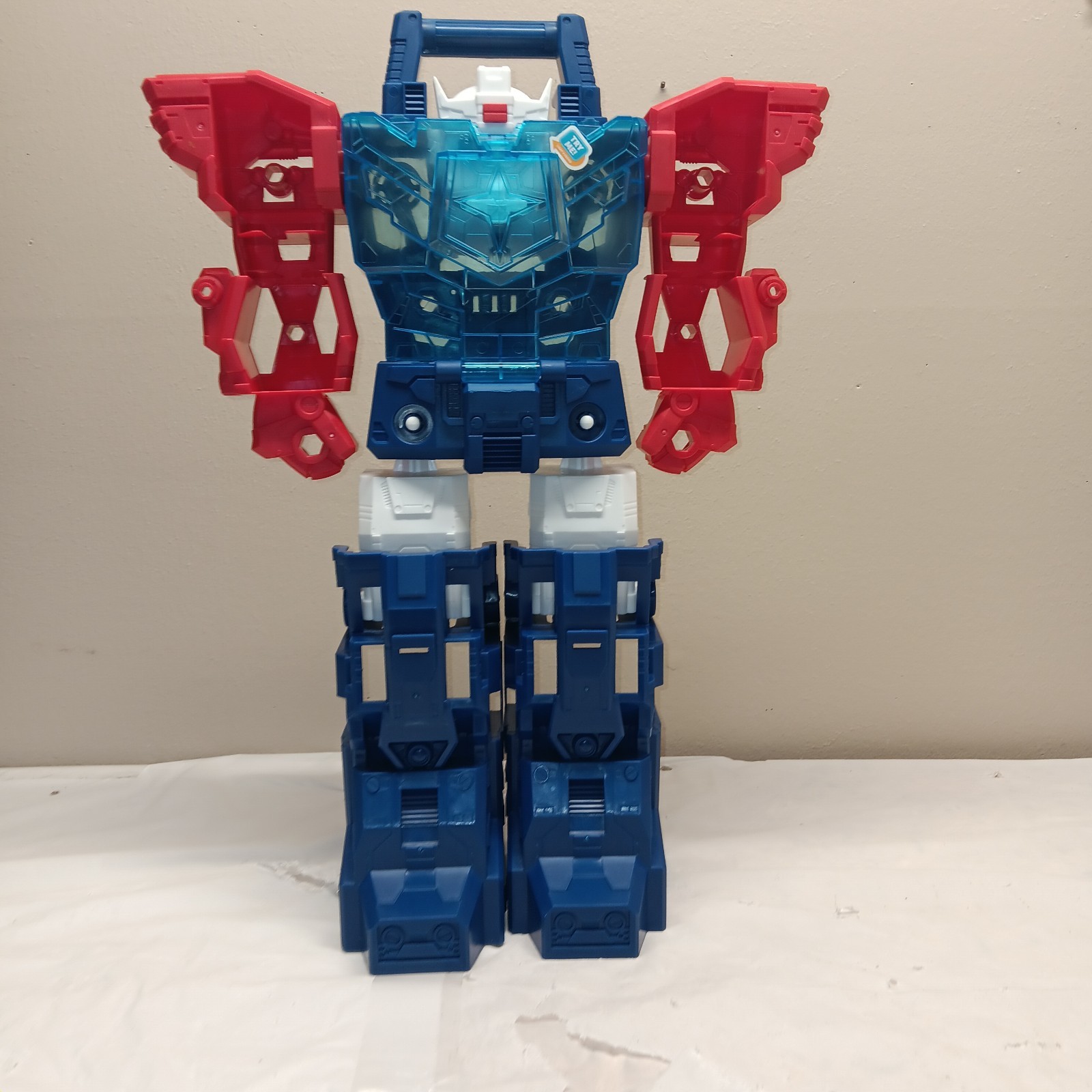 Kid Connection Robot Transporter Lights & Sounds 21&Prime; Tall Sword Mini Robots