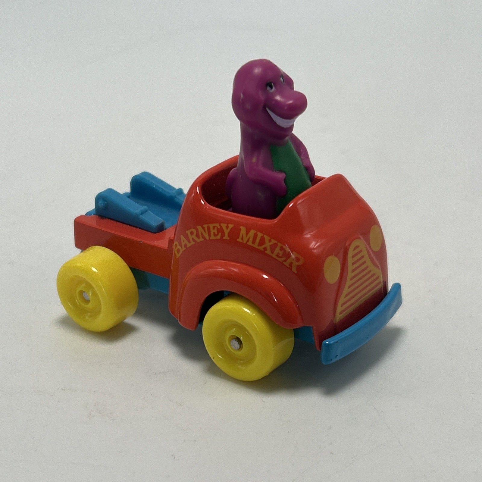 BARNEY MIXER Purple Dinosaur 1993 Diecast Truck Lyons Group Diecast Vehicle