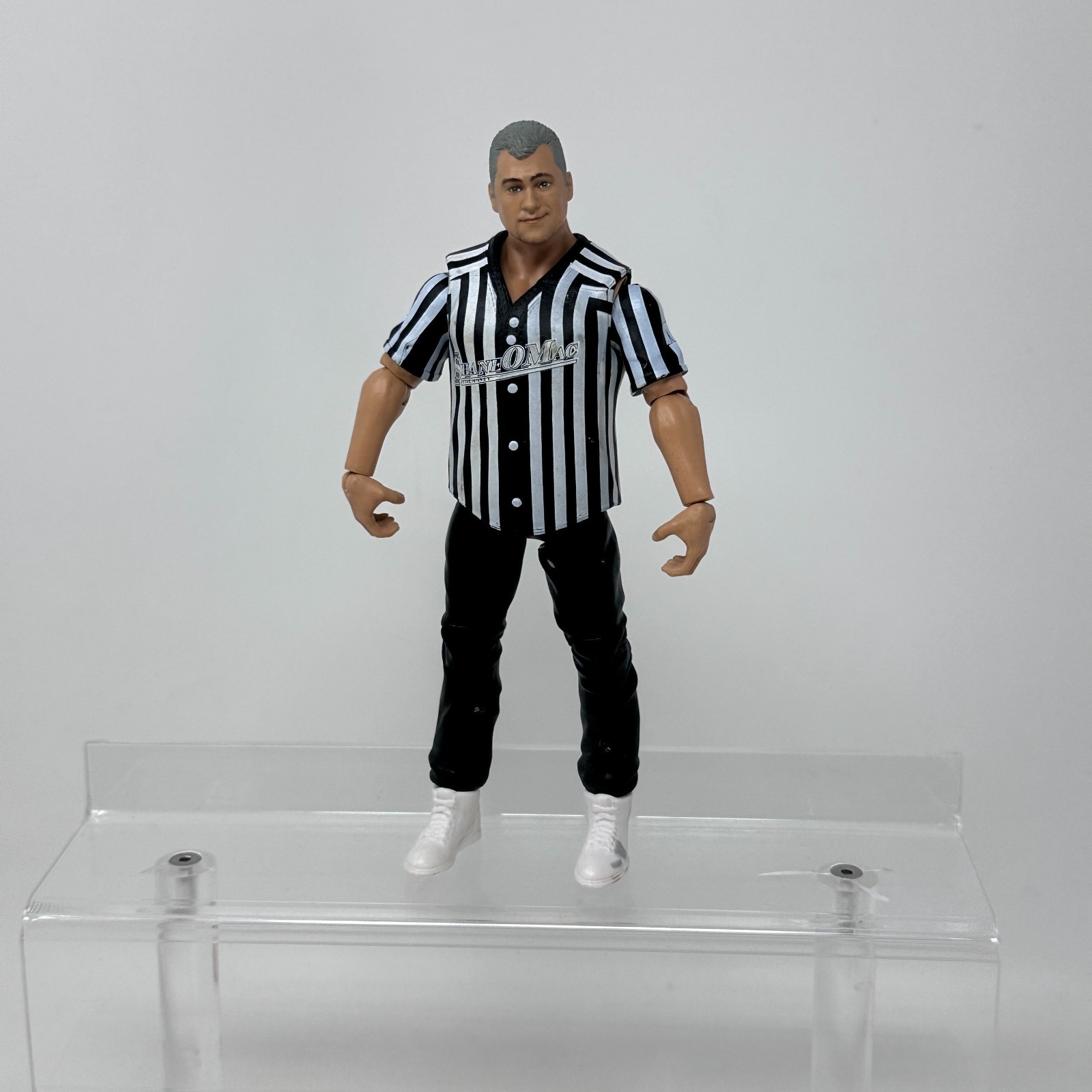 WWE Summerslam Shane McMahon Figure Mattel Wrestling Referee The Money Posable