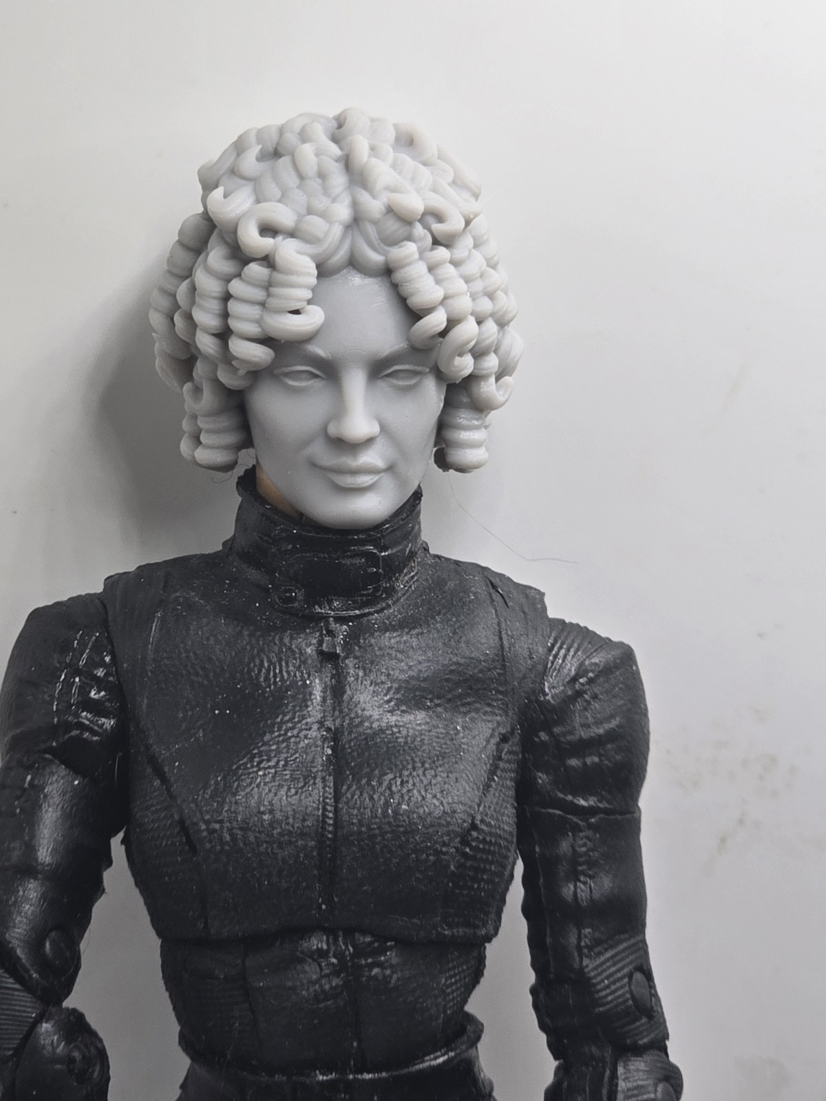 3d Print FOREVER SUGAR BARRYMORE HEAD 1:10 7&Prime; SELECT DC MULTIVERSE SCALE