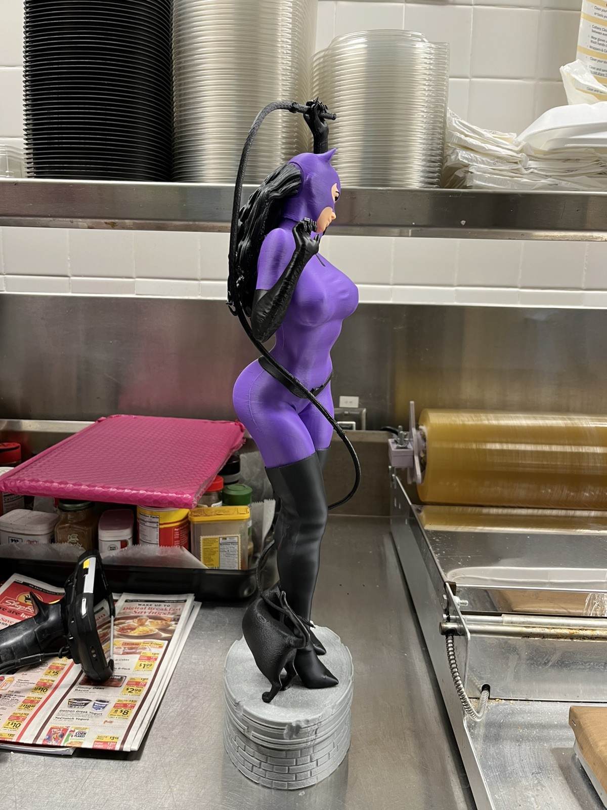 Catwoman Knightfall Figure with hair 23inches