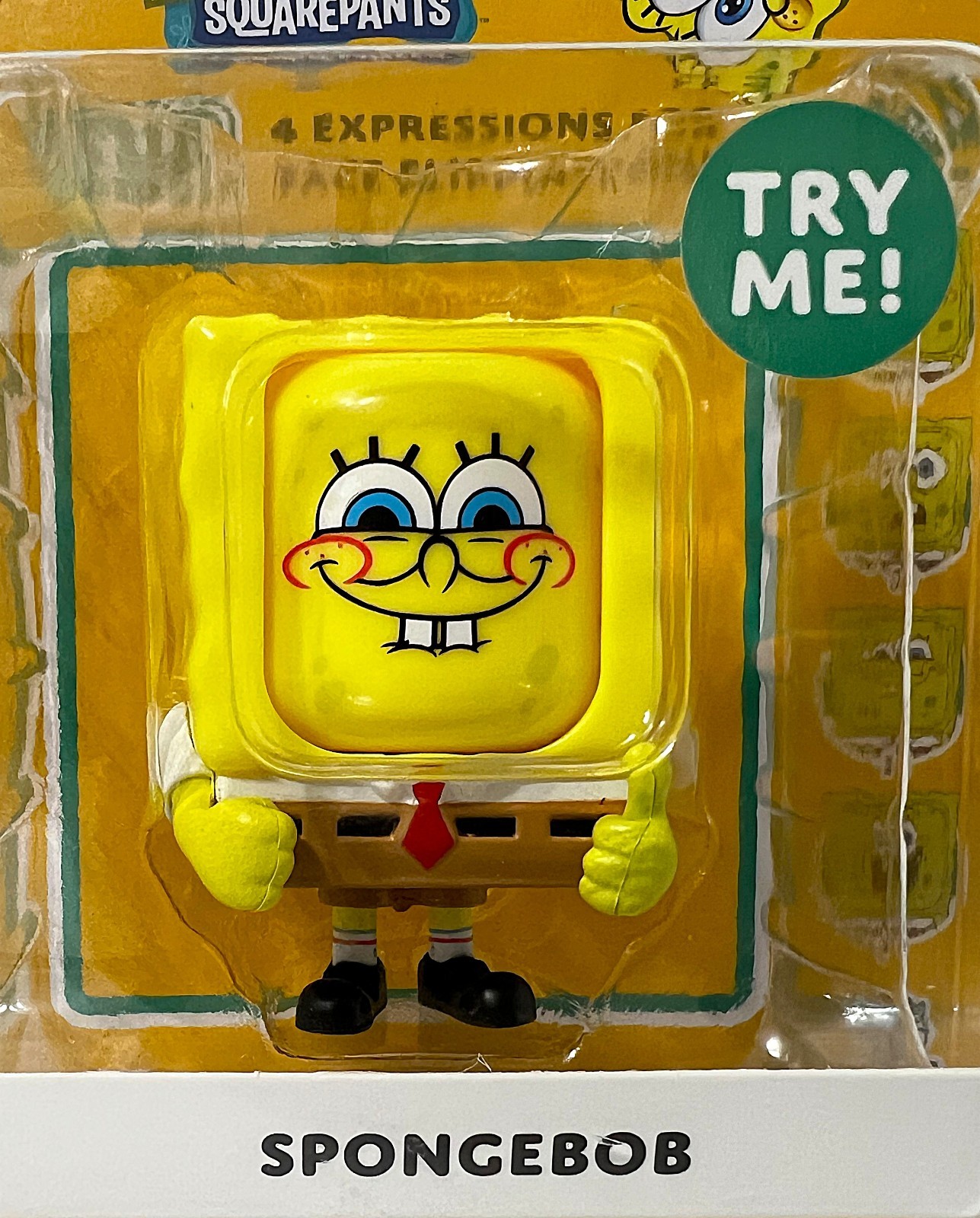 SpongeBob Flip ems! 4 Expressions for Face Flippin&rsquo; Fun! Sensory Play 2026 NEW