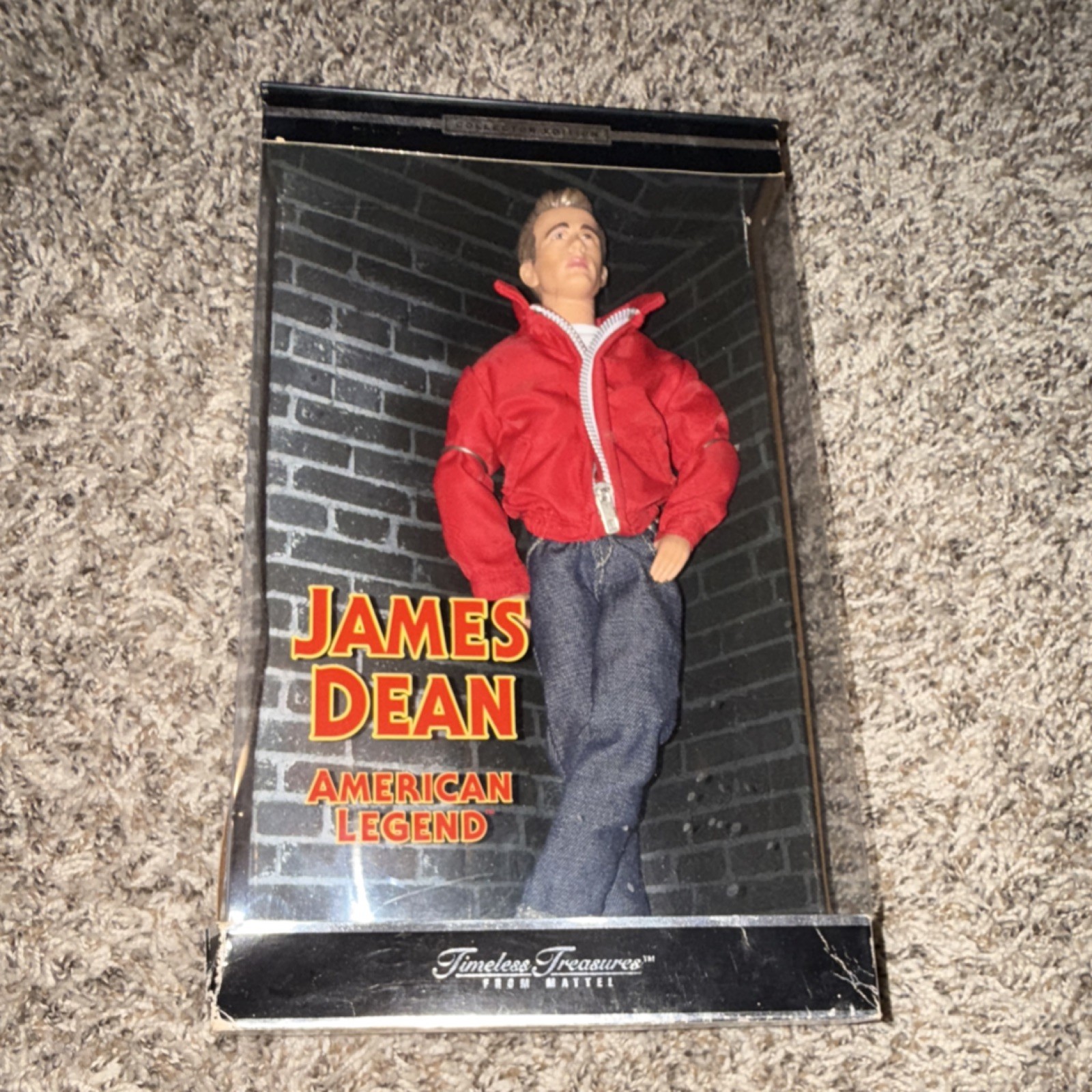 Mattel Collector Edition James Dean Timeless Treasures Action Figure