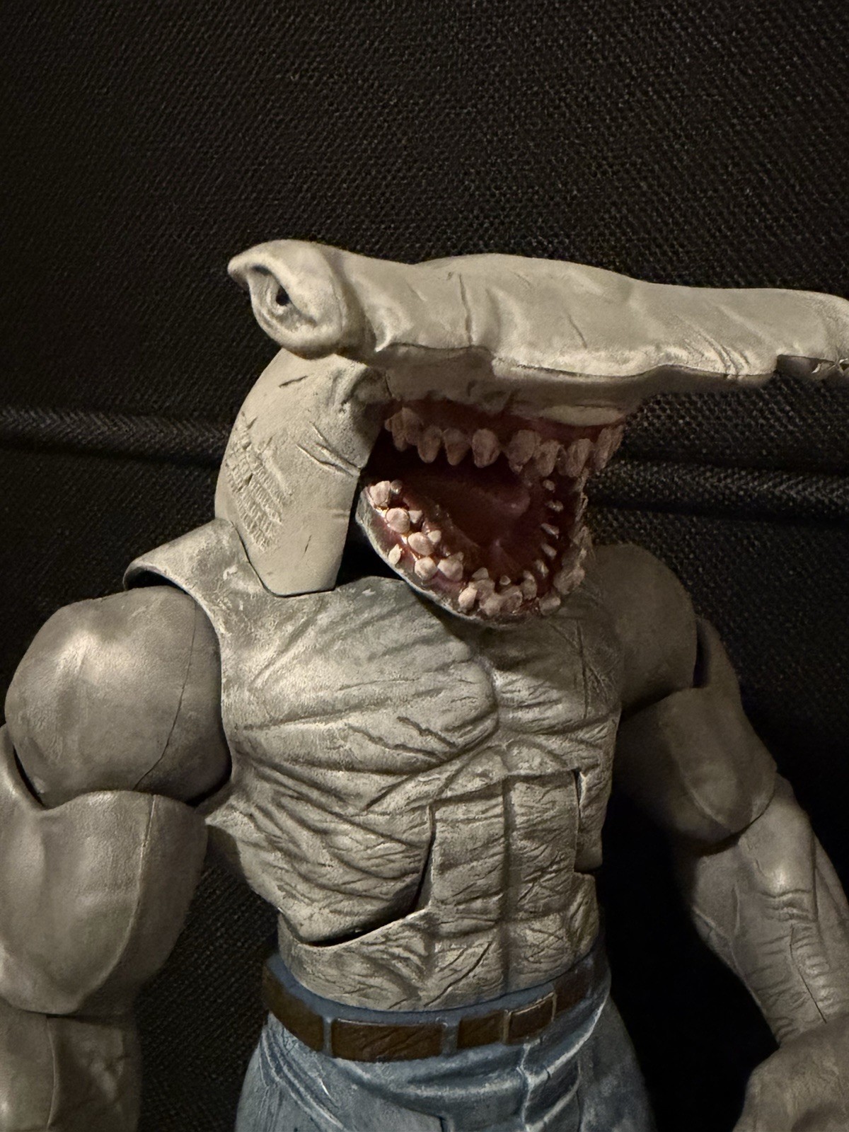 King Shark DC Multiverse Build A Figure BAF CNC 100% Complete with Hammerhead 9&Prime;