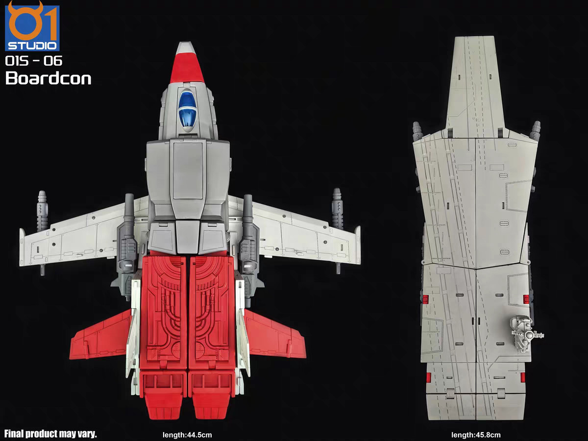 Pre-order 01-Studio 01S06 Boardcon Broadside Triple Changer Action Figure