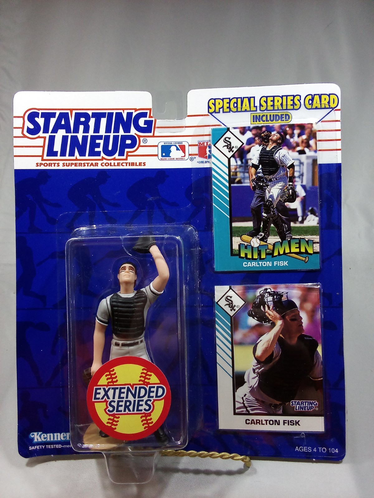 1993 Carlton Fisk Extended Starting Lineup MLB Action Figure White Sox (HOF)