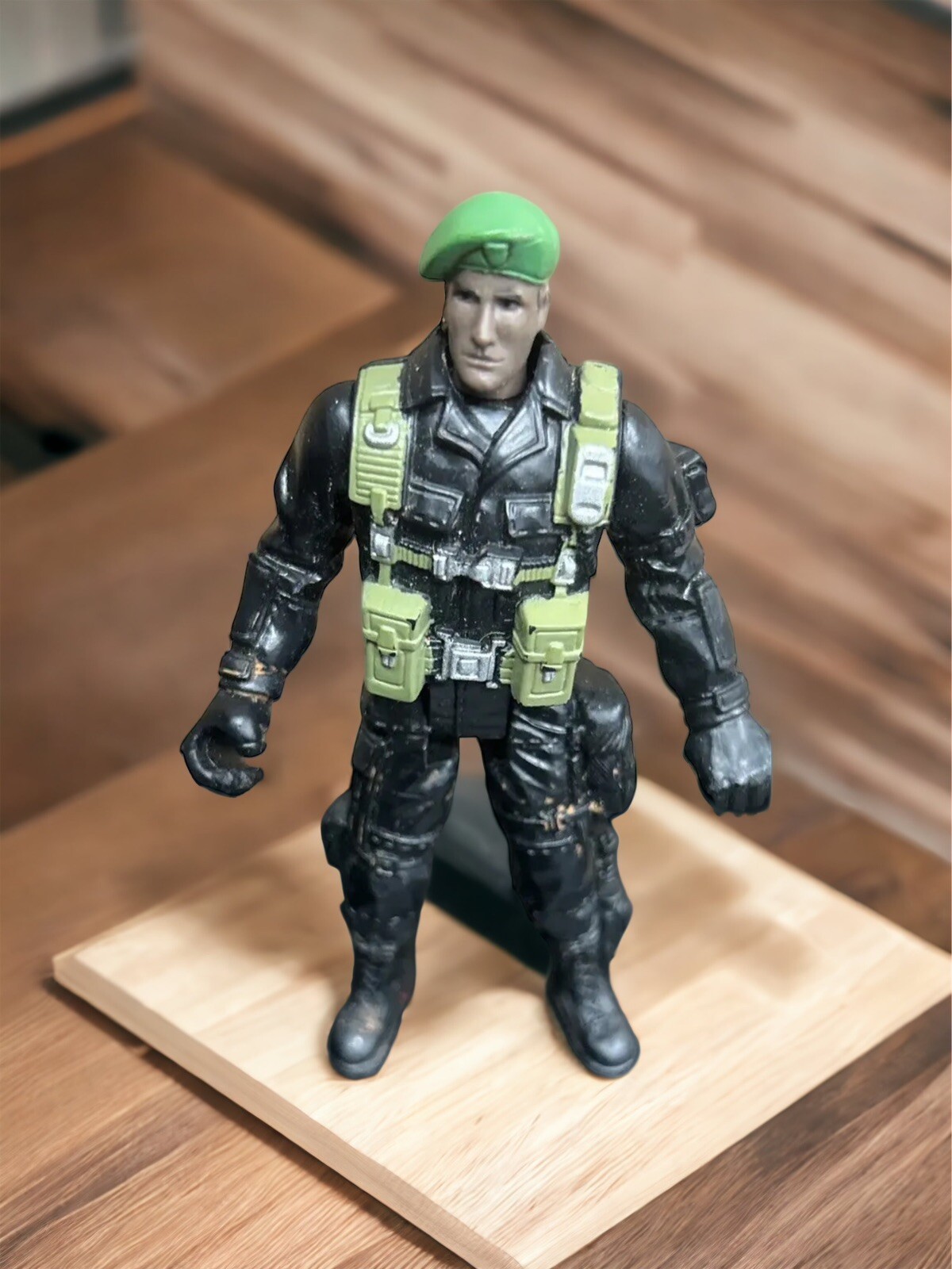True Heroes Chap Mei 3 3/4 inch figure Colonel Stewart Green Beret Vtg 2000