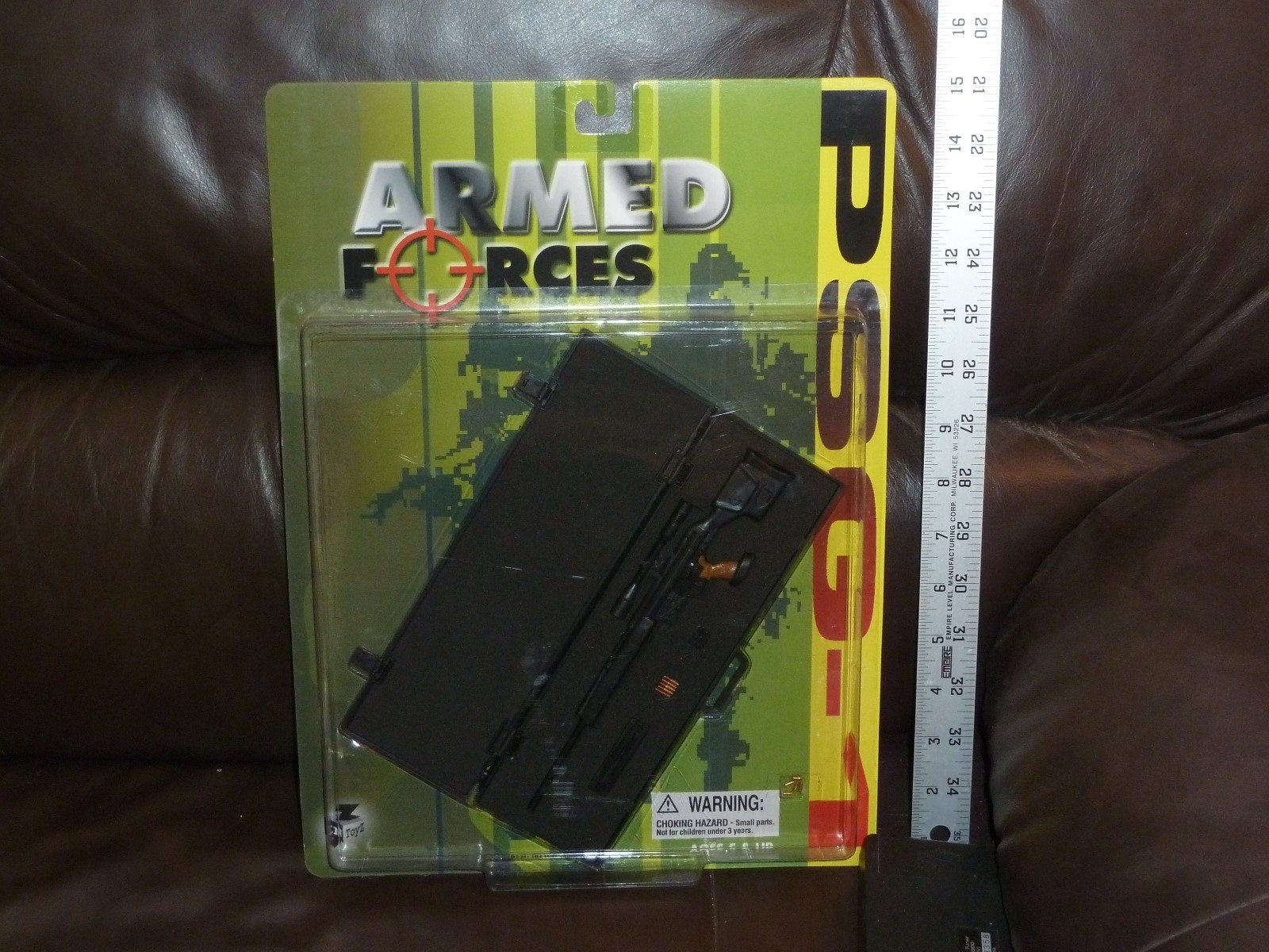 INTOYZ ARMED FORCES PSG-1 RIFLE WITH CASE CARDED WEAPON 1/6TH SCALE GI JOE