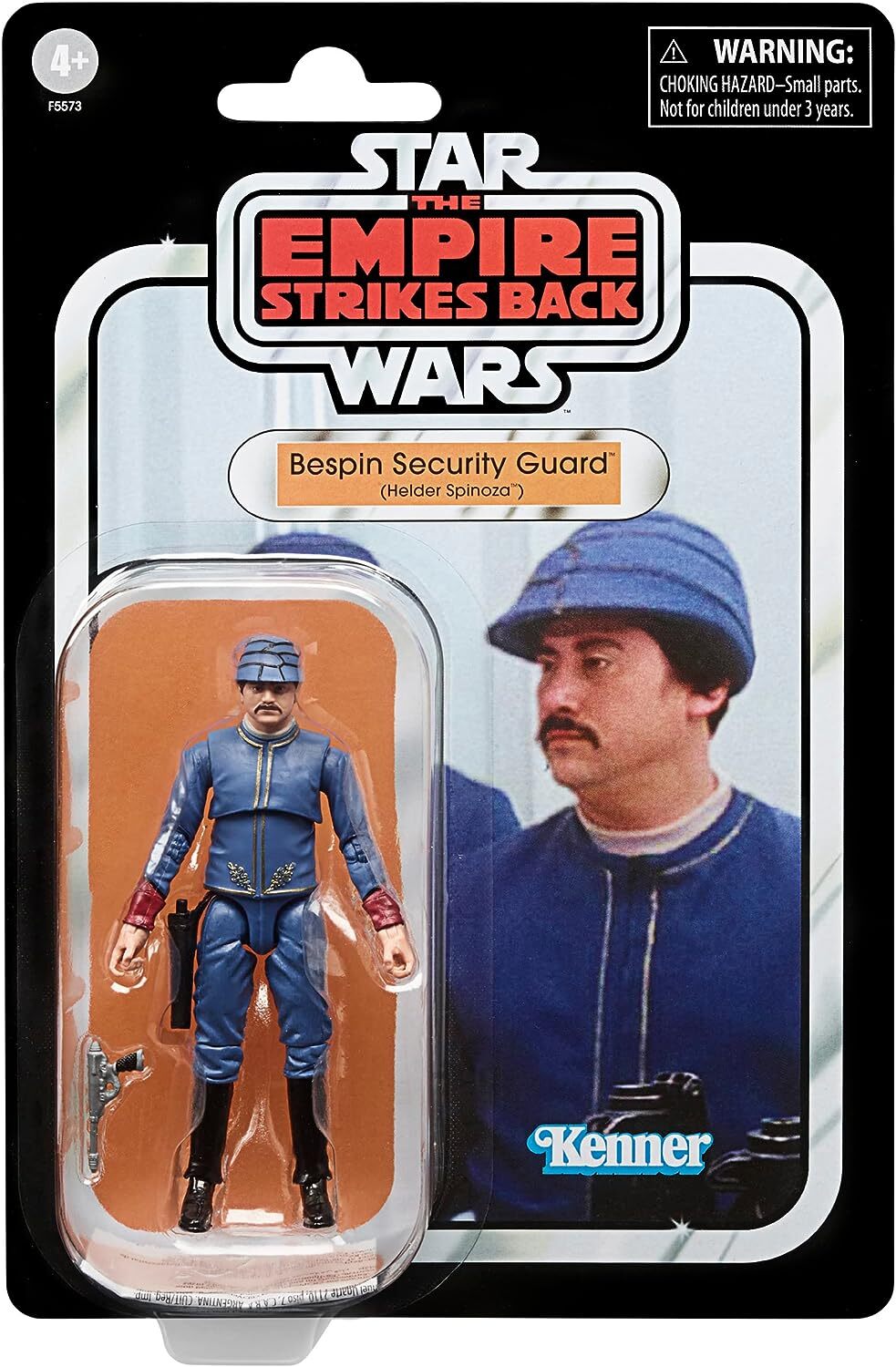Star Wars The Vintage Col BESPIN SECURITY GUARD Helder Spinaza 3.75&Prime; VC233 F5573