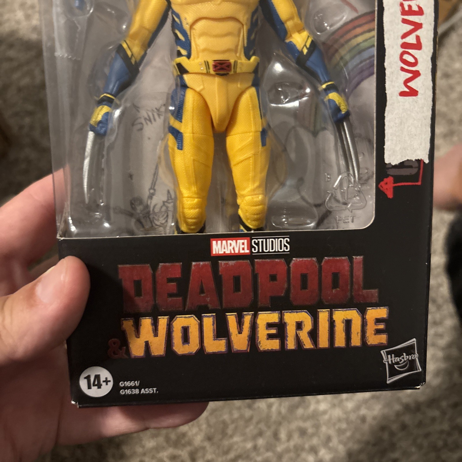 HASBRO MARVEL LEGENDS DEADPOOL & WOLVERINE – WOLVERINE 6&Prime; ACTION FIGURE New