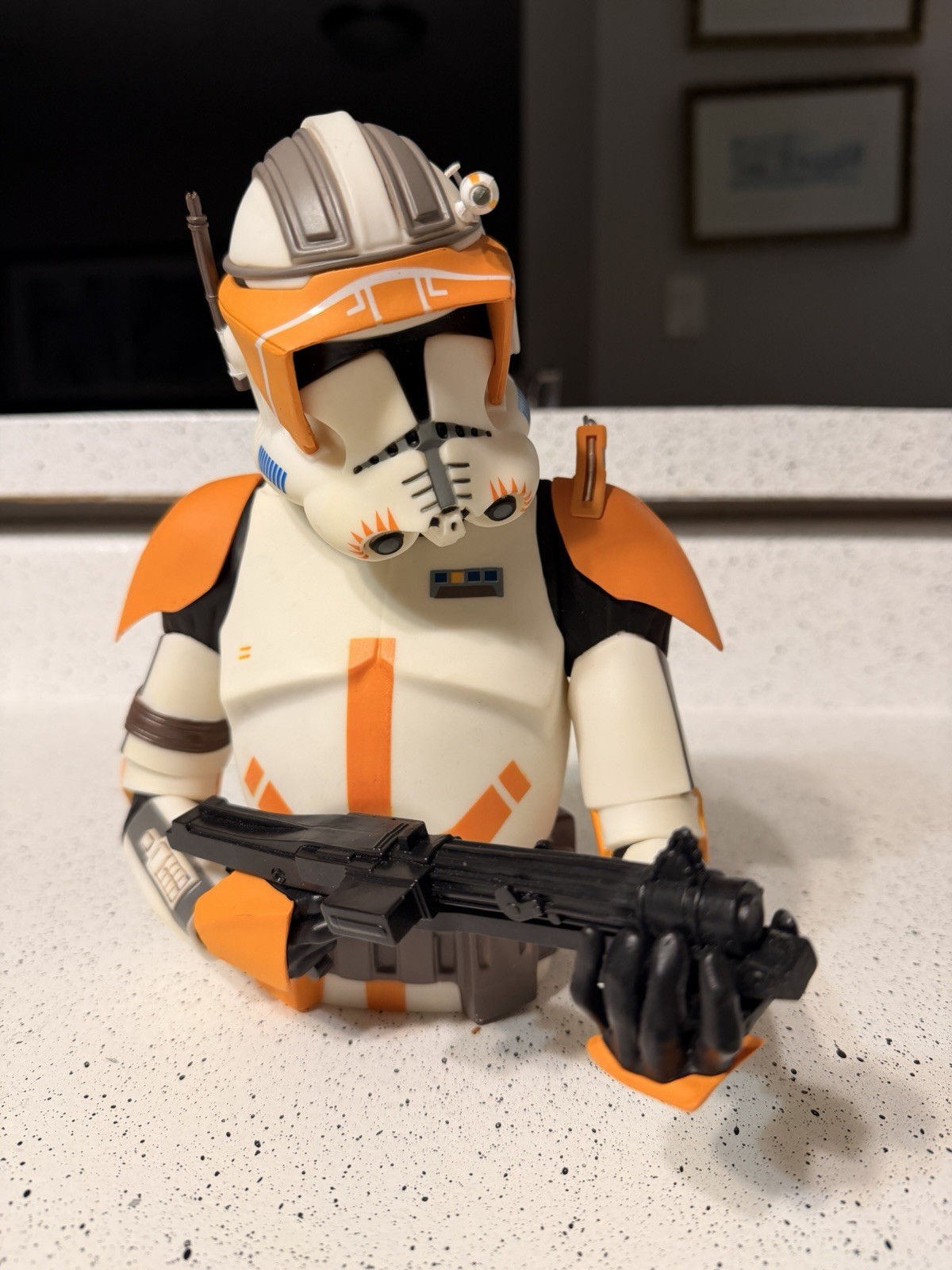 Diamond Select Star Wars COMMANDER CODY Coin Bank Clone Trooper Bust 2013