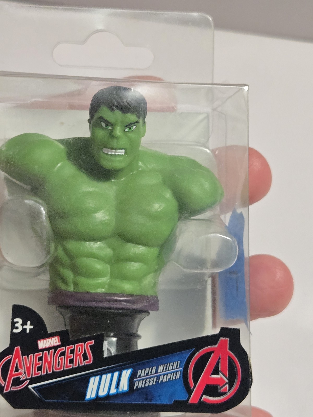 Marvel Avengers The Incredible Hulk 3&Prime; Paper Weight Cake Topper BRAND NEW 