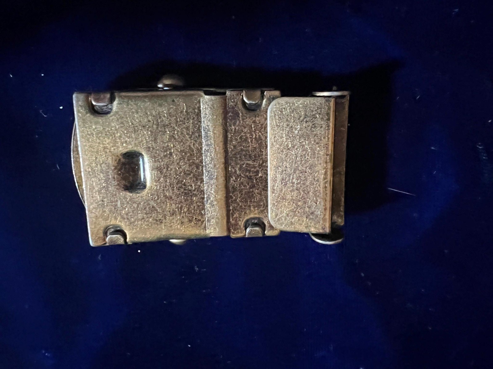 Solid Brass GI Joe Belt Buckle