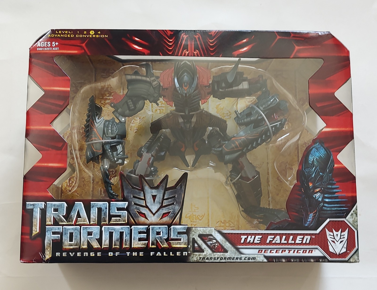 Transformers Revenge of the Fallen The Fallen Voyager Class 2009 Hasbro New