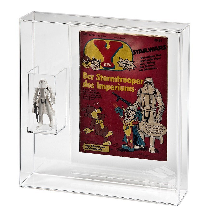 1 x GW Acrylic Display Case – Figure & COA Acrylic Display Case (AFC-018)