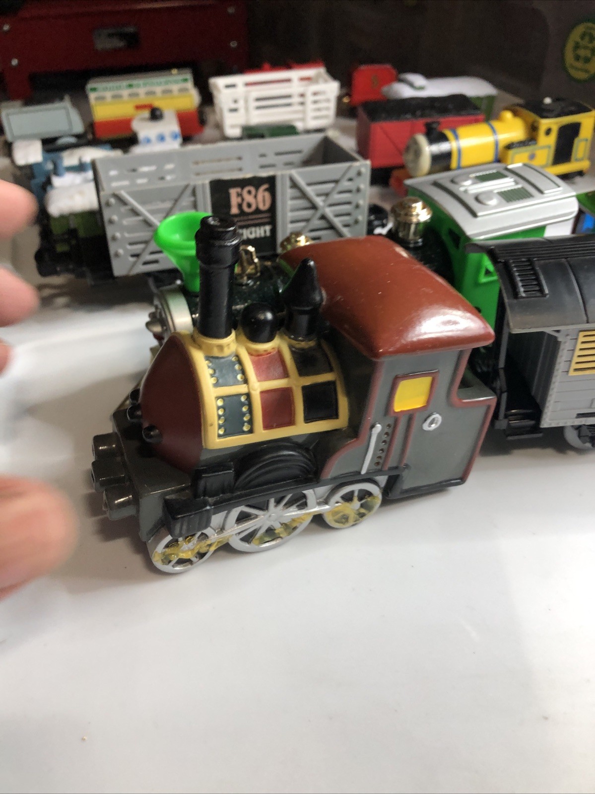 Huge 22 lot of TRAINS tank engine /engines and other TRAINS DIFFERENT SIZES