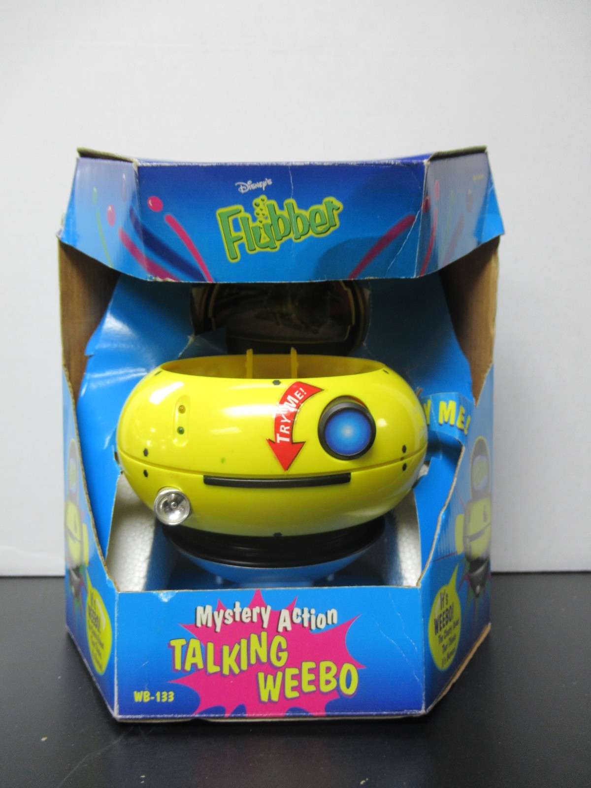Disney Flubber Weebo Robot With Box – Read Description