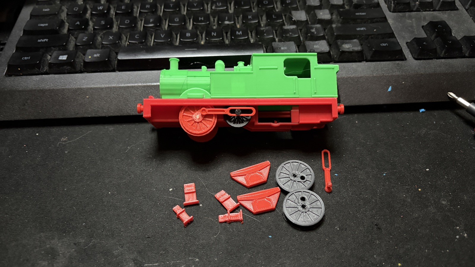 Thomas & Friends Trackmaster Custom 3D Printed Oliver Kit