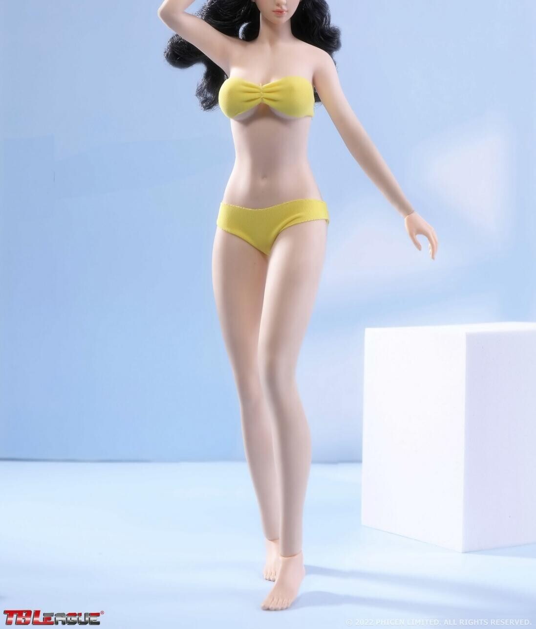 TBLeague Phicen 1/6 Female M BUST SEAMLESS FIGURE NARROW SHOULDER BODY PALE S48A