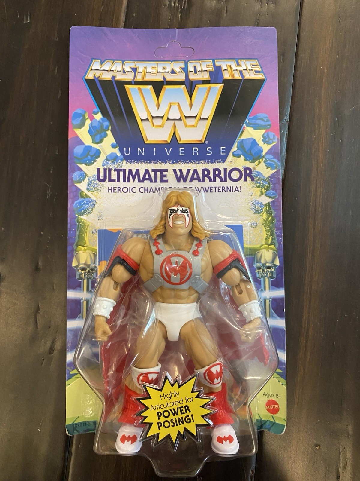 MOTU Origins MASTERS OF THE WWE UNIVERSE – ULTIMATE WARRIOR – Unpunched