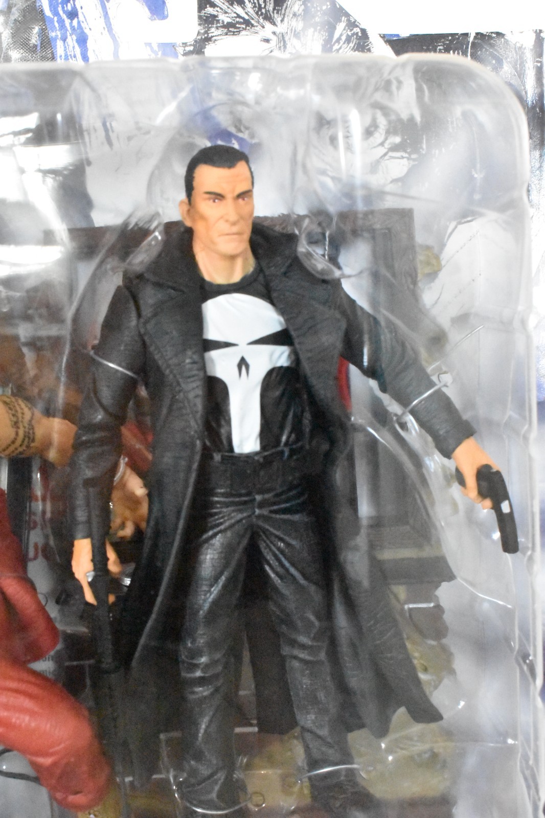 Marvel Select the PUNISHER 7&Prime; Action Figure pinball diorama scene Diamond Toys