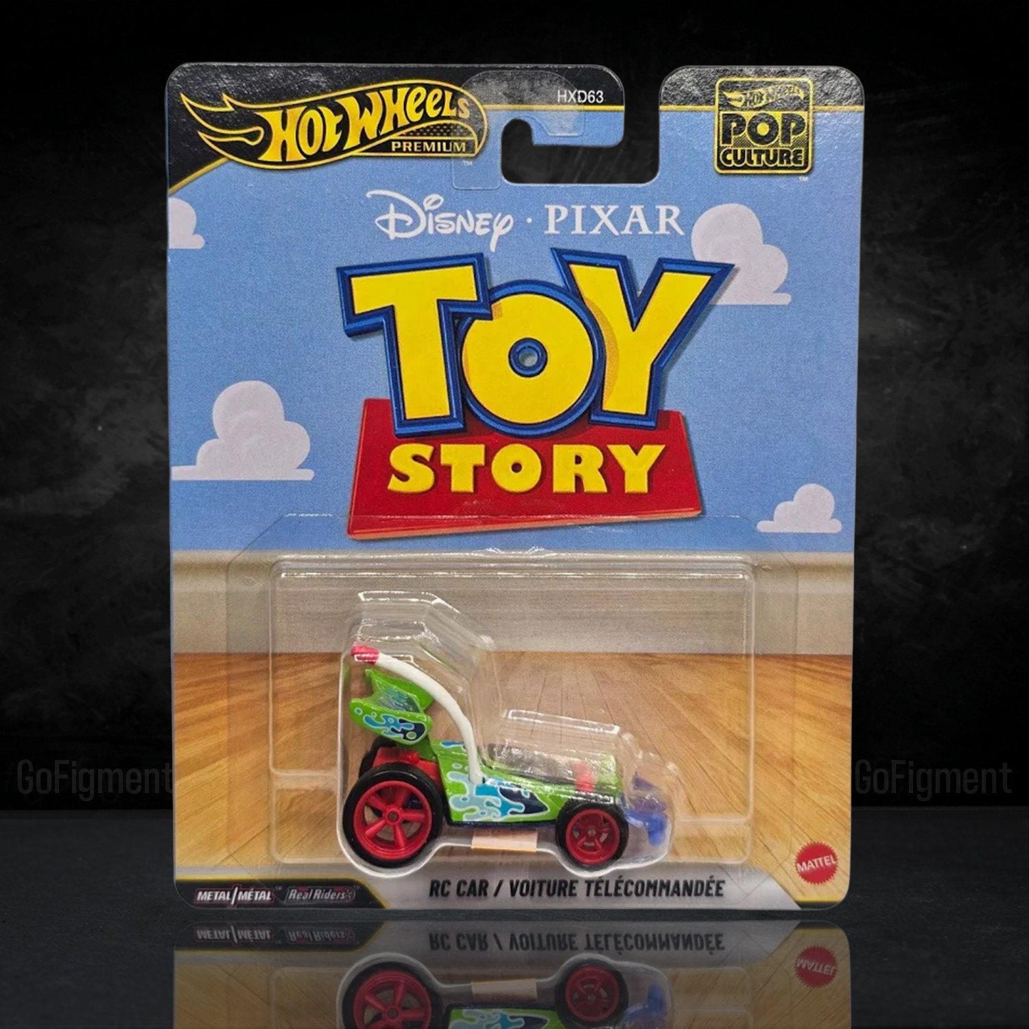 Toy Story RC Car 1:64 Scale Hot Wheels Premium Pop Culture Diecast Car