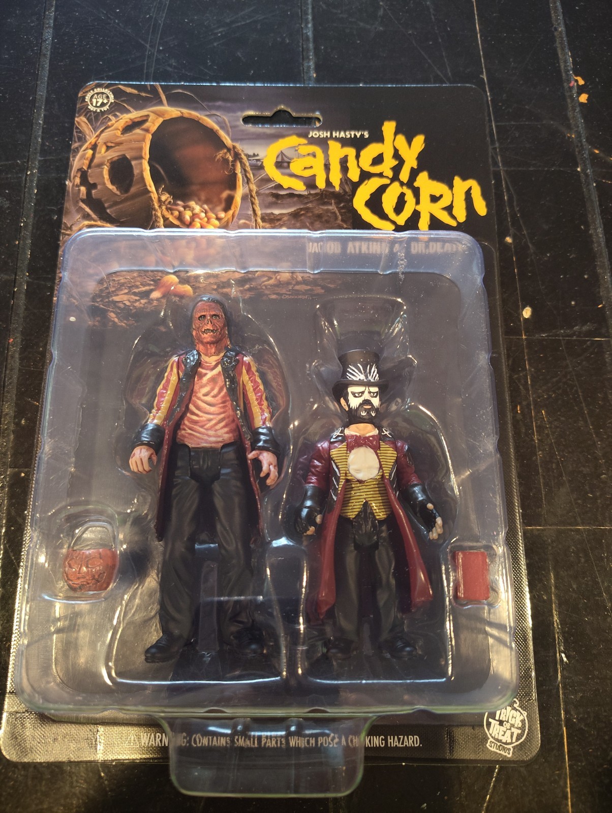 Candy Corn Horror Movie Jacob Atkins & Dr.Death 3.75&Prime; Figures Trick or Treat