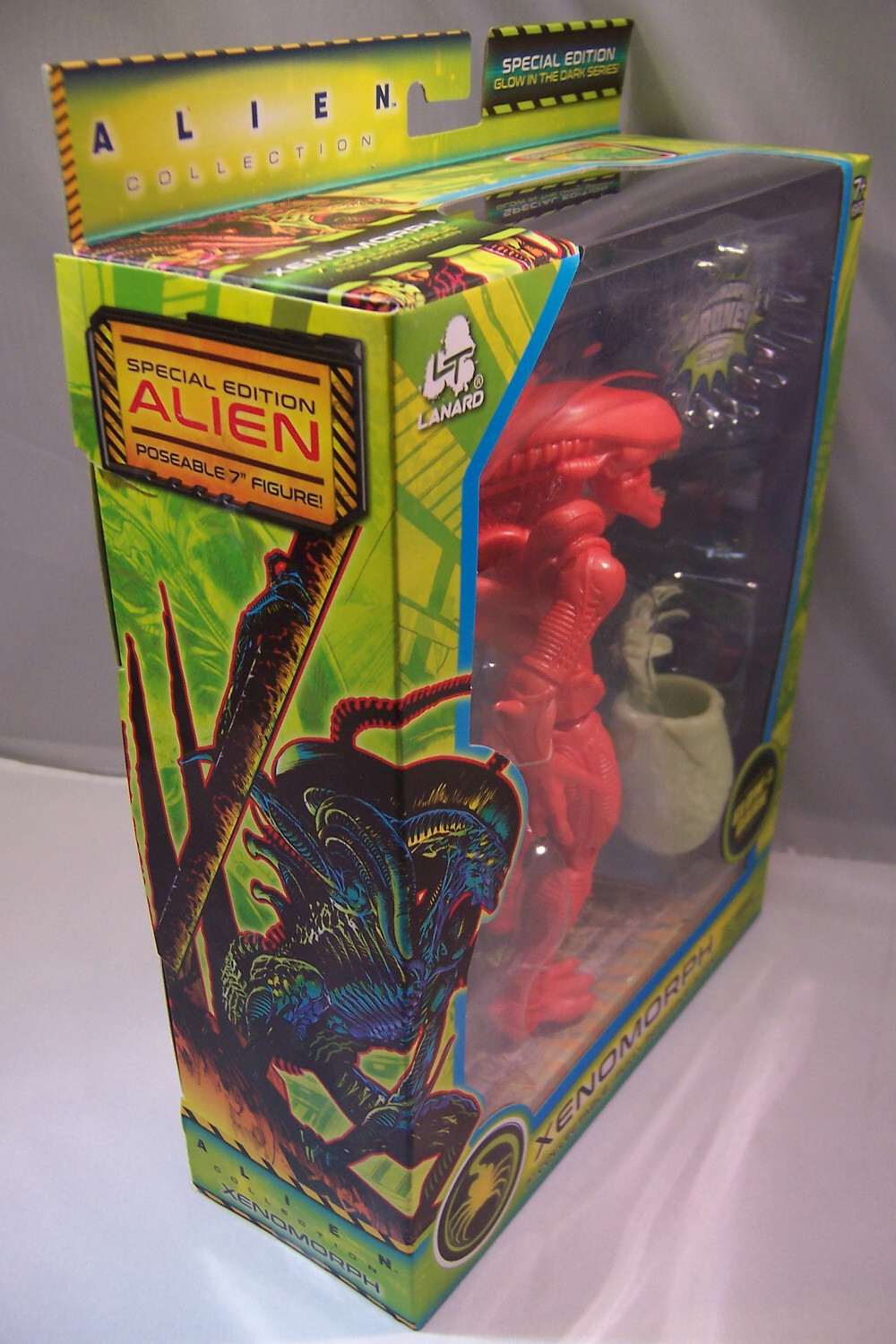 LANARD RED XENOMORPH ALIEN WARRIOR DRONE 1:12 SCALE EXQUISITE ACTION FIGURE 7in