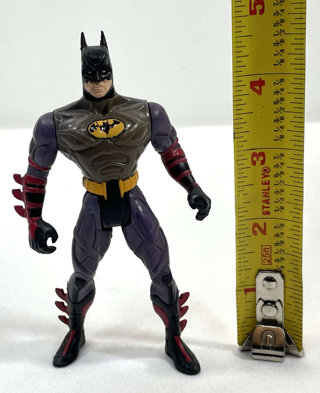 1995 Kenner DC Comics BATMAN FOREVER Deluxe Attack Wing Action Figure 5&Prime; Toy Vtg