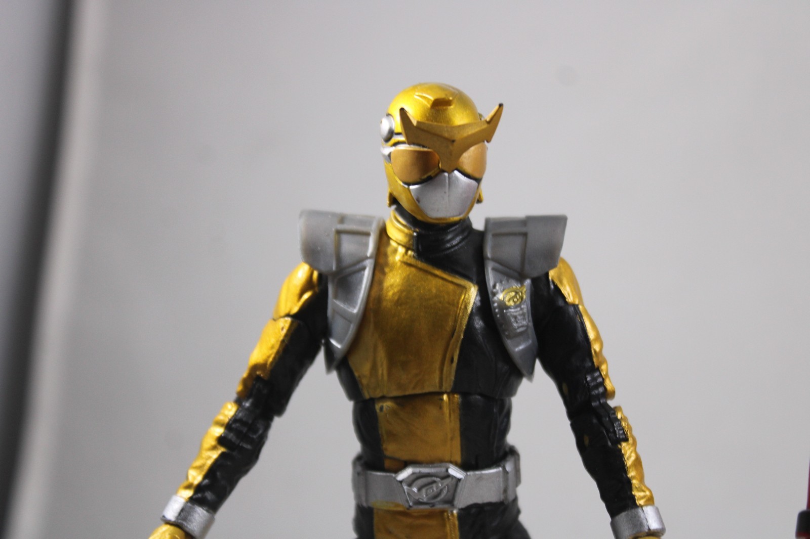 Power Rangers Lightning Collection Beast Morphers Gold Ranger Figure Red Lot