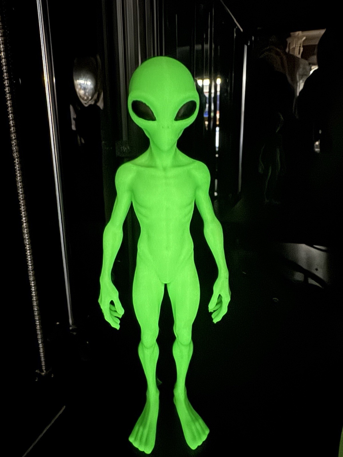 Area 51 Green Alien Action Figure! New Species! 7” Luminous Filament