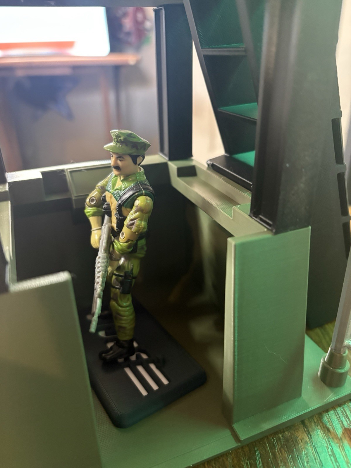 3.75 Scale Guard Tower Checkpoint Display –Compatible with GI Joe Action Figure