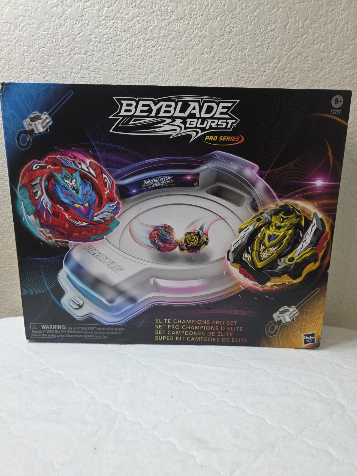 Beyblade Burst Pro Series Elite Champions Pro Set Stadium Sealed