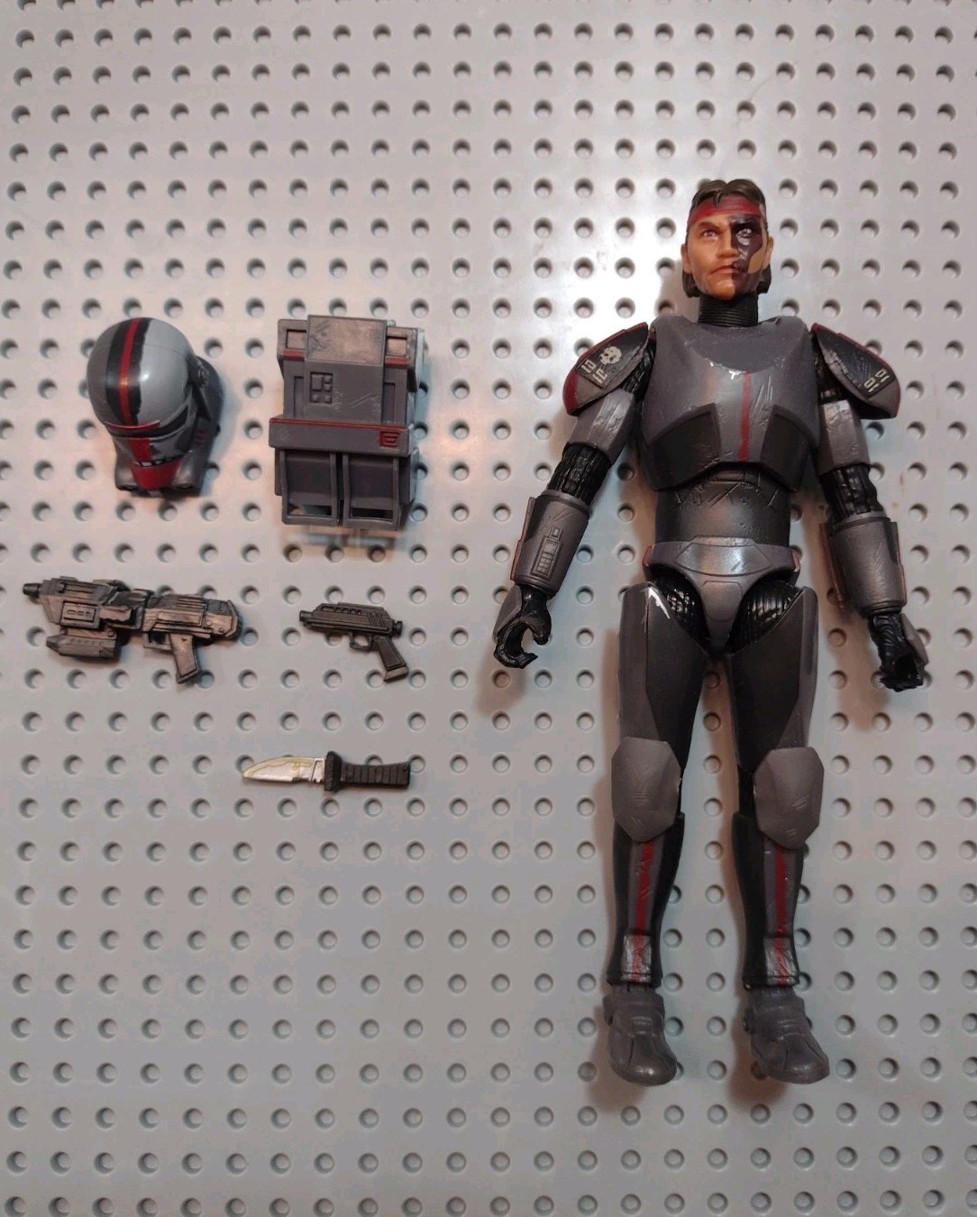 Star Wars Black Series 6in Bad Batch Hunter (Loose)