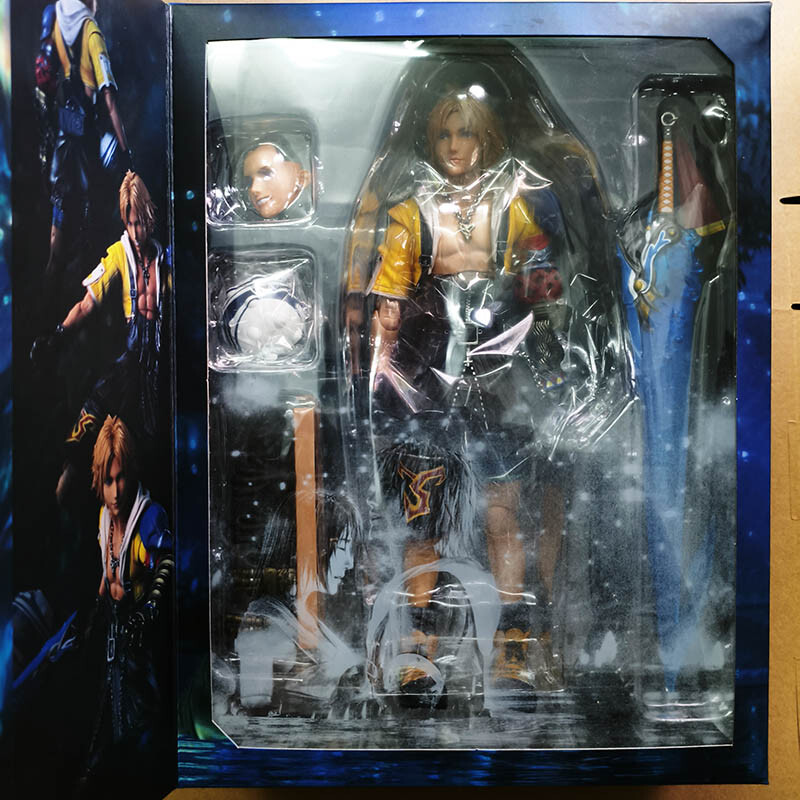 Play Arts Kai Tidus Final Fantasy X 10&Prime; Action Figure Square Enix Official