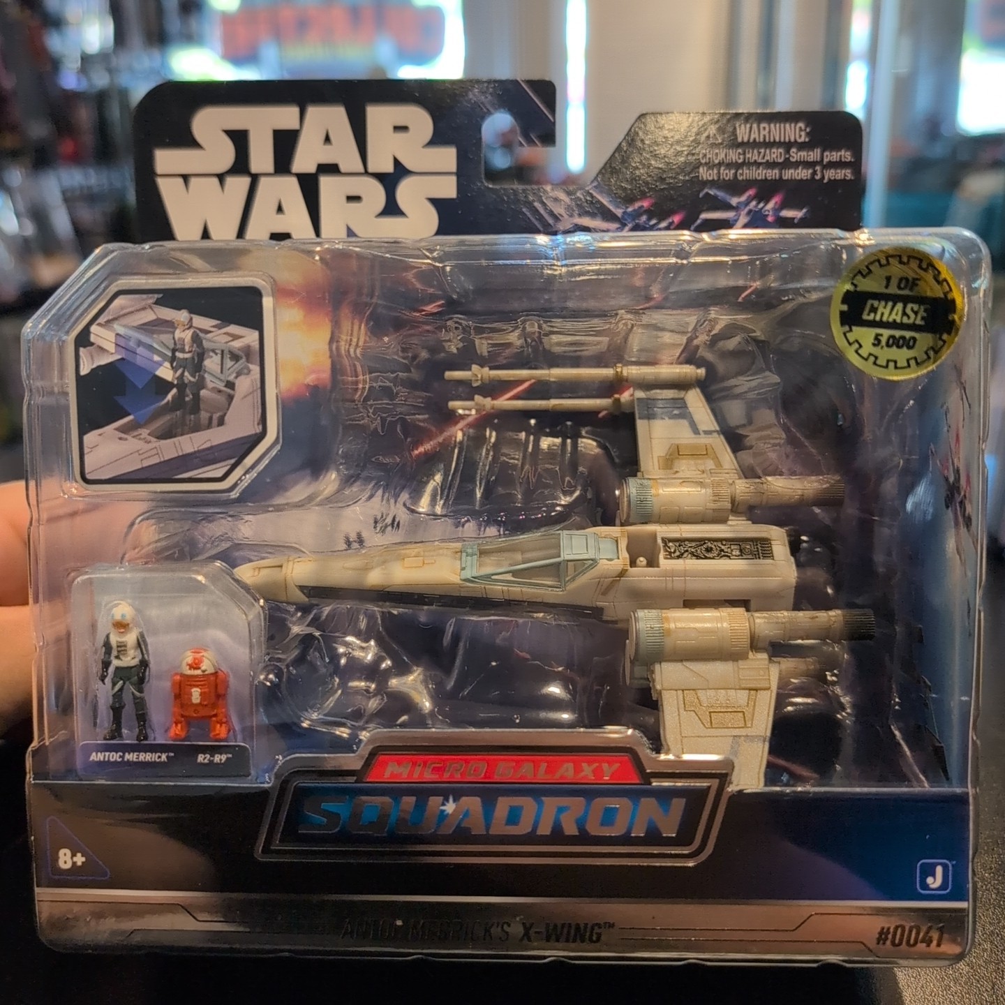 Chase 5000 Star Wars Micro Galaxy Squadron Antoc Merrick&rsquo;s X-Wing Merrick 0041