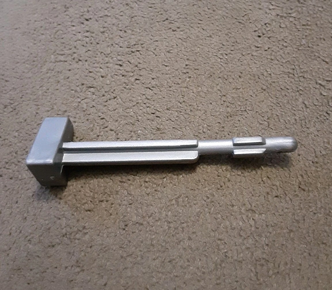 Missile Rocket Part Accessory weapon toy vehicle figure grey projectile part