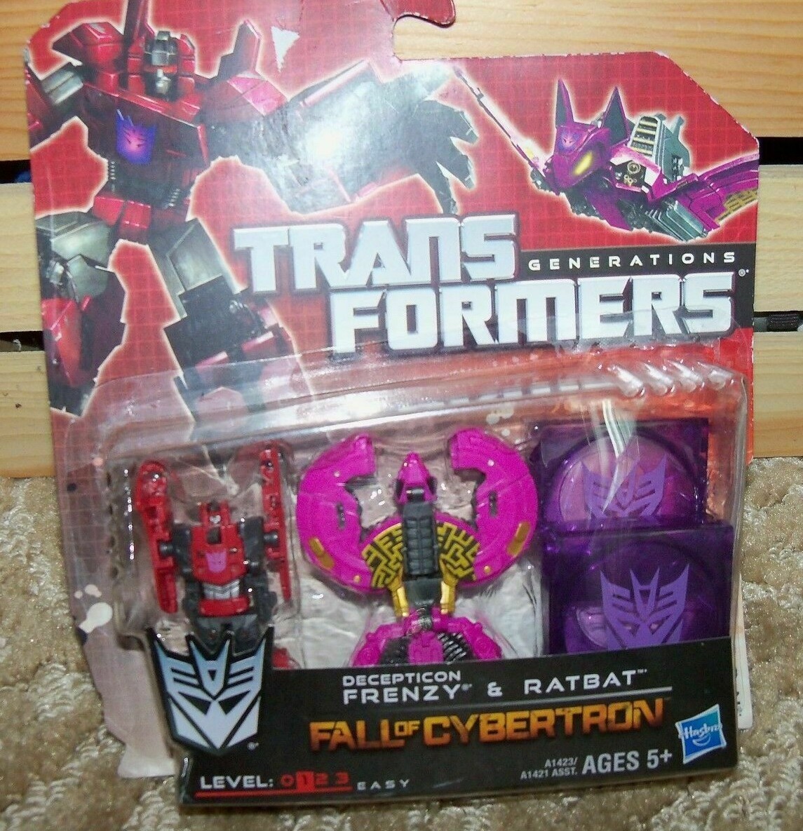 Transformers Generations Fall of Cybertron Acti – Ratbat & Decepticon Frenzy NEW