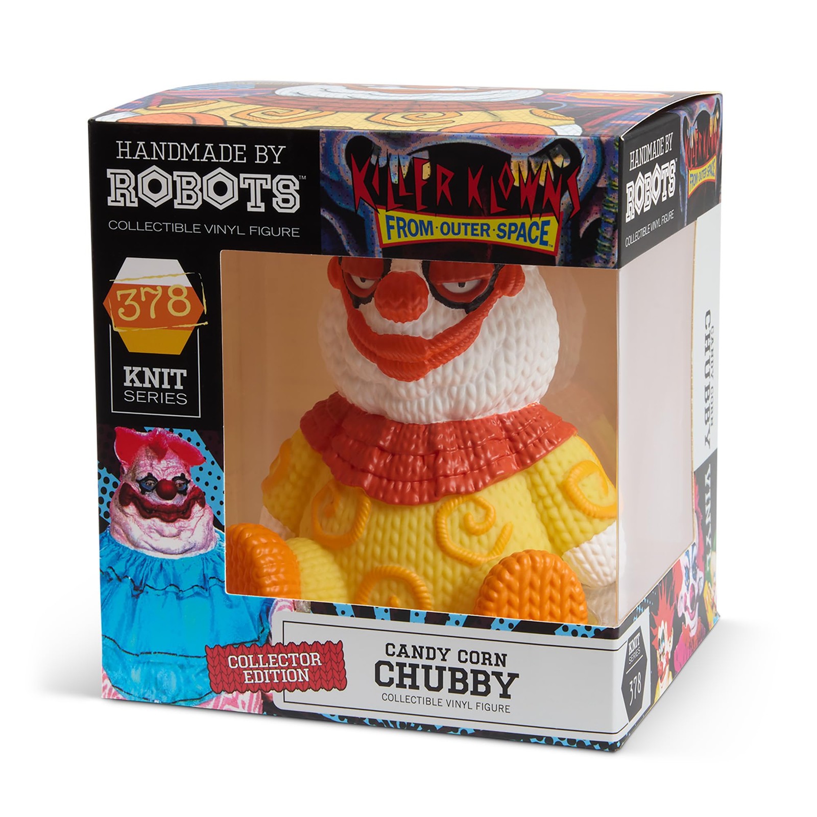 Handmade by Robots – Killer Klowns from Outer Space – Chubby #378 (Candy Corn)