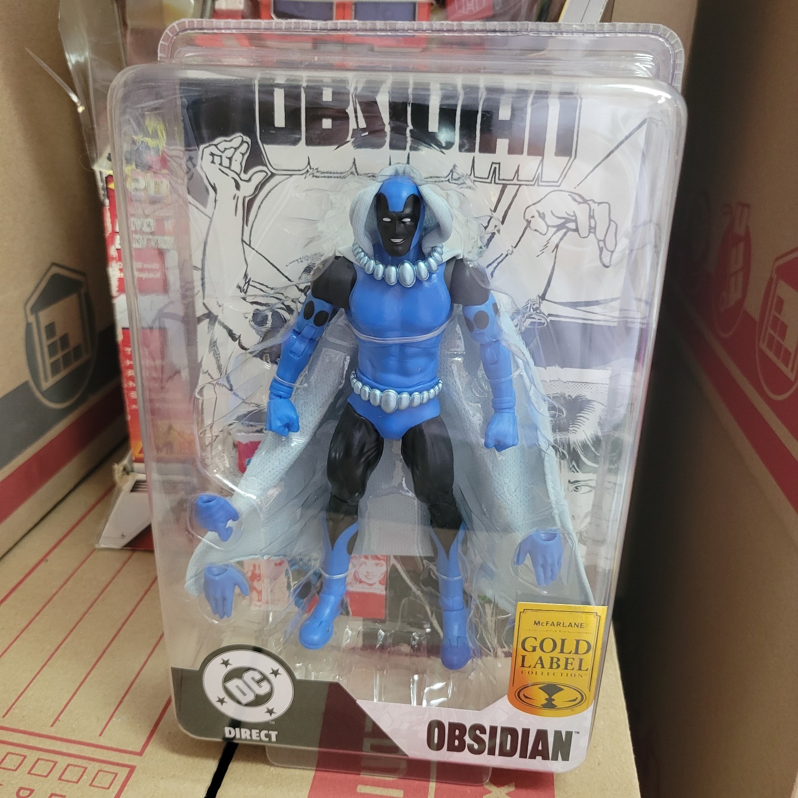 Mcfarlane DC Direct Obsidian Gold Label
